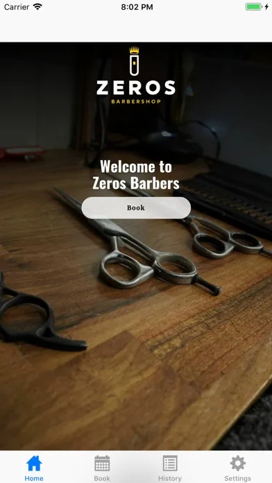 Ảnh chụp màn hình của Zeros Barbershop