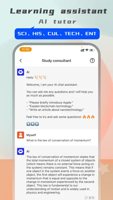 Zrzuty ekranu ChatAI - Chat&Write Robot
