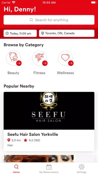 ZERV: Book Spa & Beauty Now 스크린샷