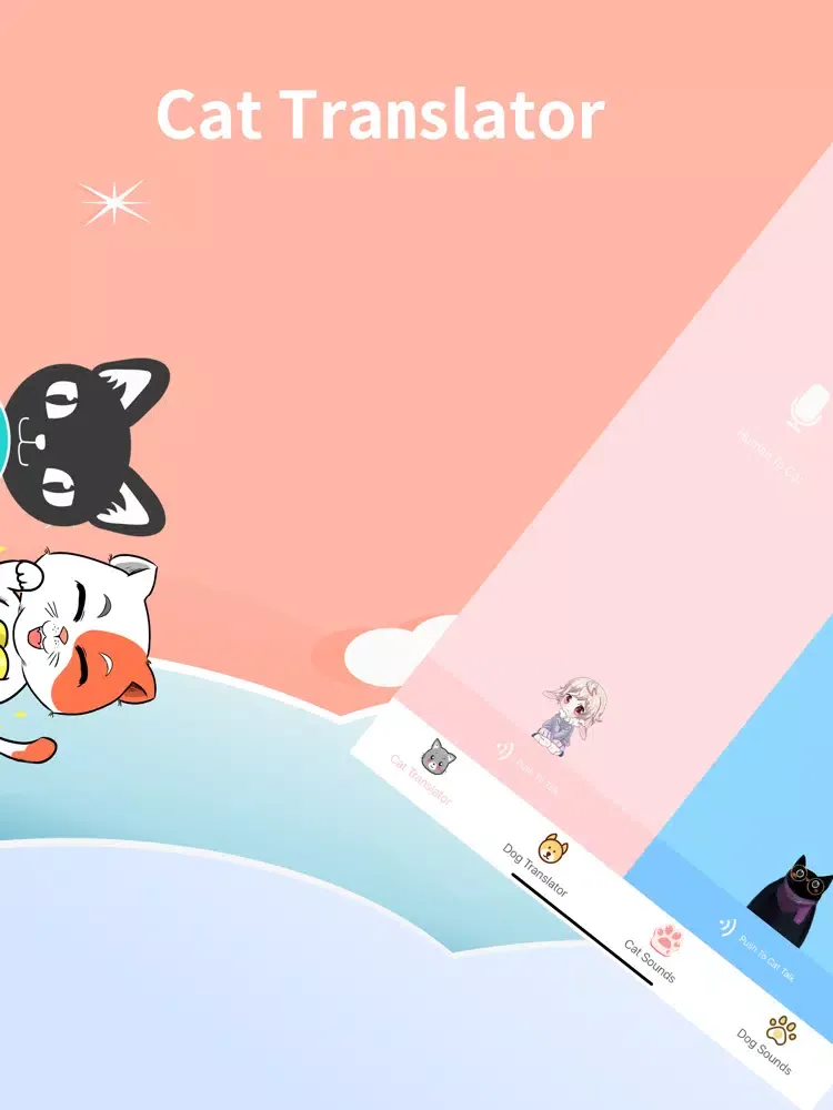 Captures d'écran de MeoWoof: Cat Dog Translator iPad 