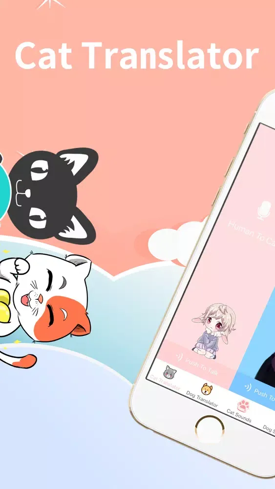Captures d'écran de MeoWoof: Cat Dog Translator