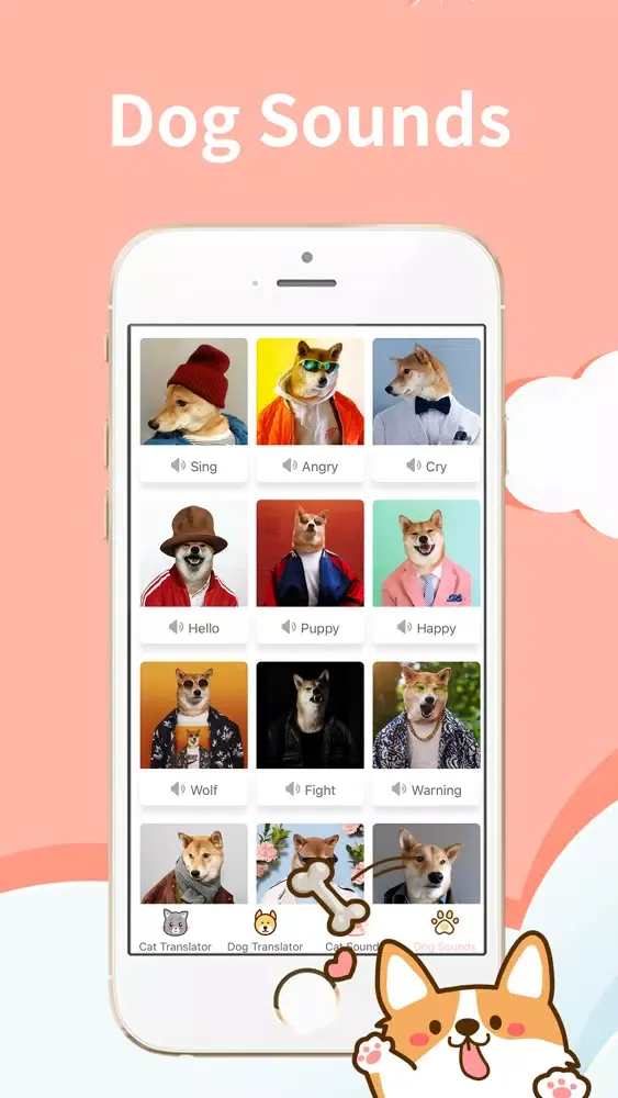 Captures d'écran de MeoWoof: Cat Dog Translator