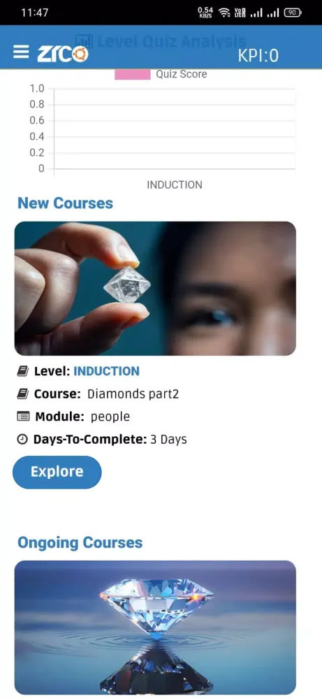 ZICO LMS 2.0 Screenshots