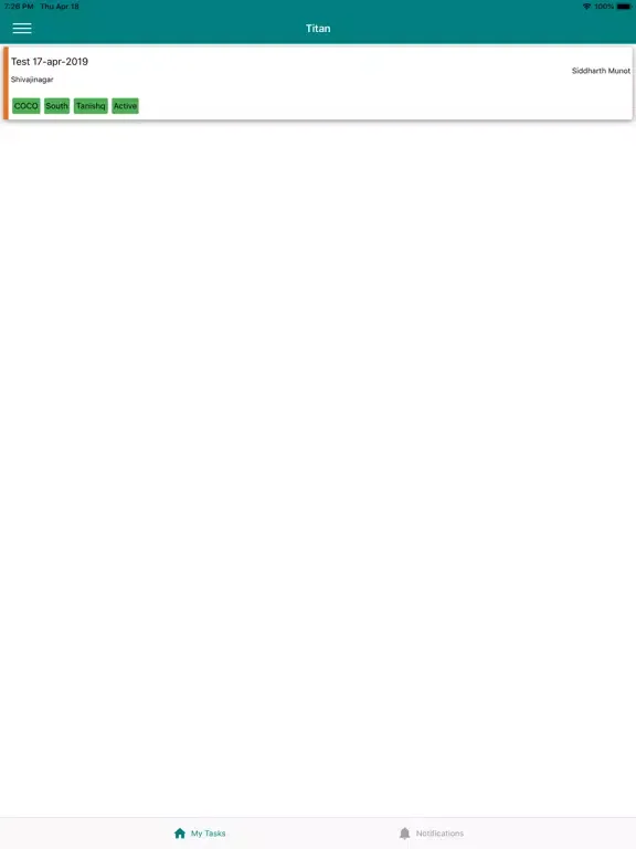 Titan ProTrack Vendors iPad 應用截圖