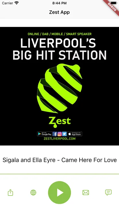 Zest Liverpool App স্ক্রিনশট