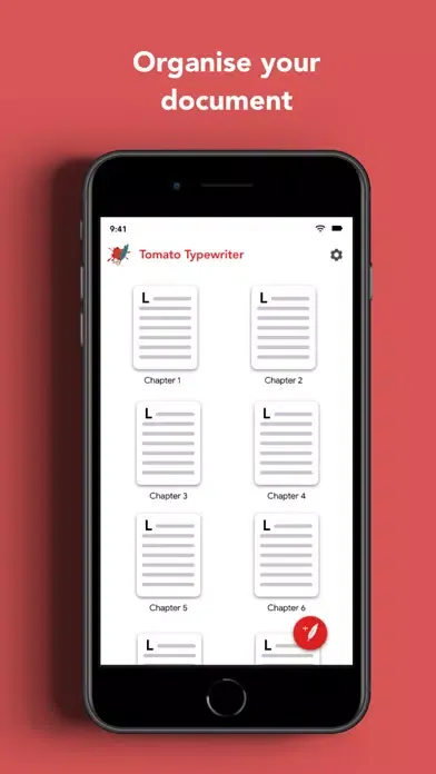 Zrzuty ekranu Tomato Typewriter