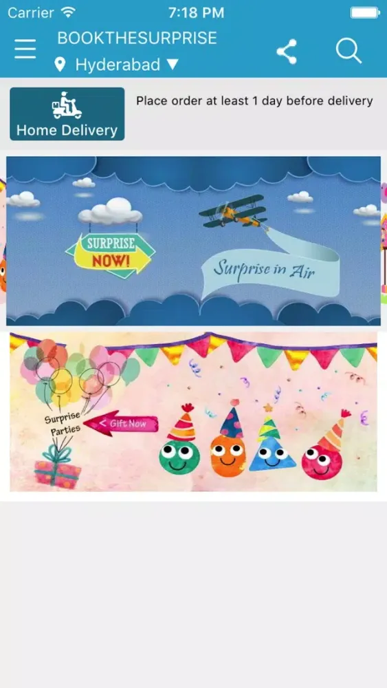 BookTheSurprise应用截图