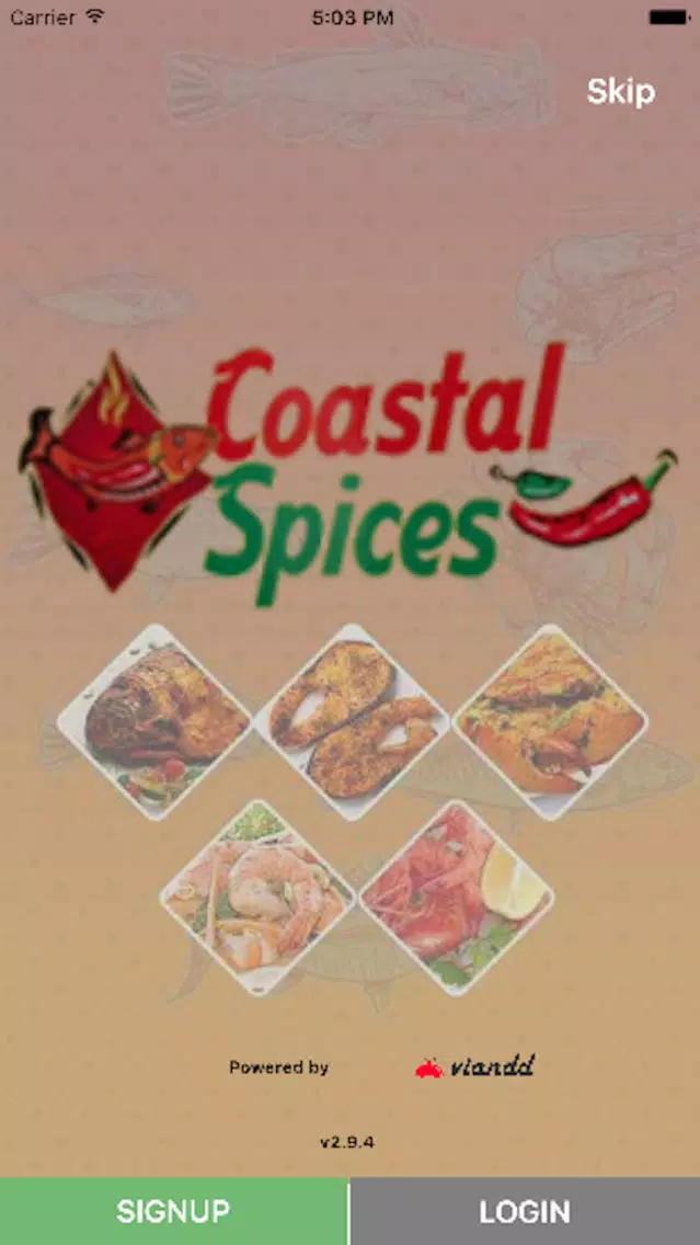Coastal Spices スクリーンショット