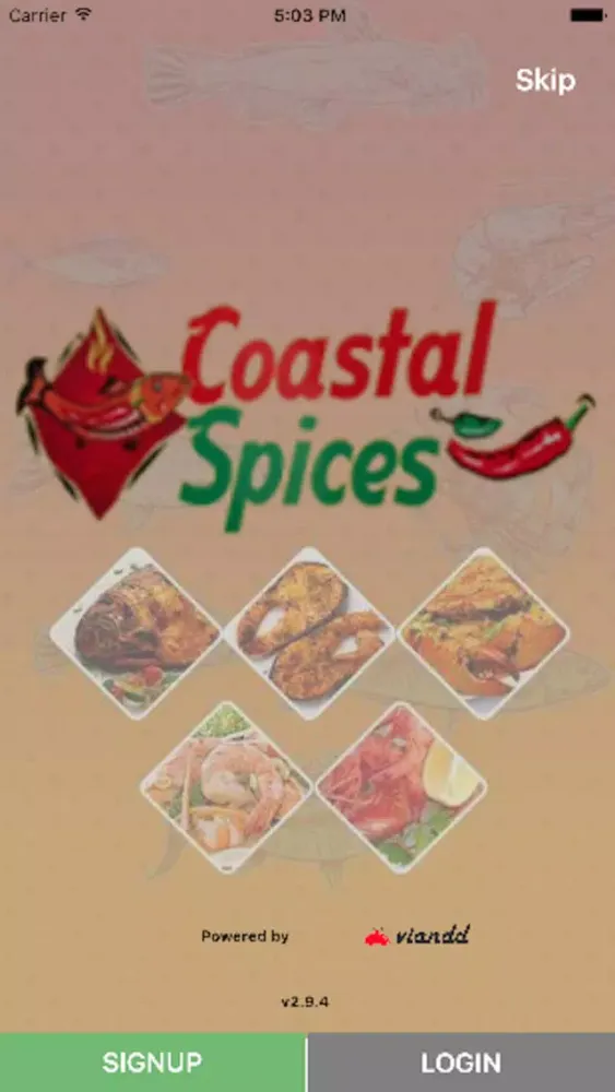 Coastal Spices スクリーンショット