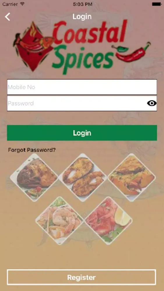 Coastal Spices スクリーンショット