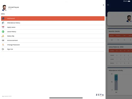 Dropware Employee Self Service iPad  স্ক্রিনশট