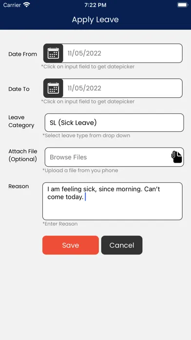 Dropware Employee Self Service স্ক্রিনশট