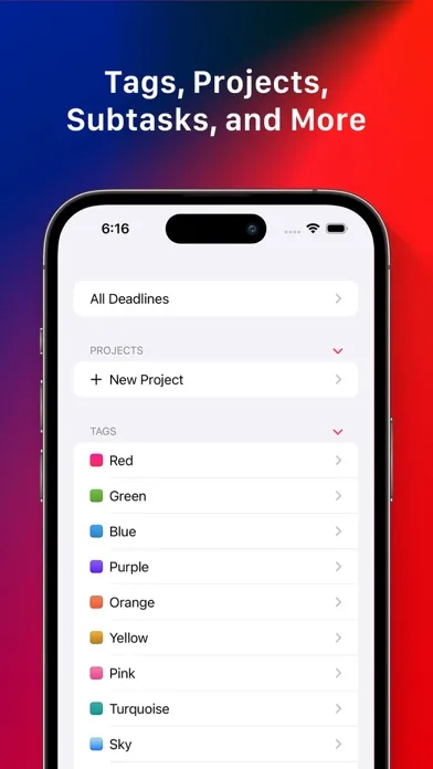Скриншоты Deadliner – Time Management