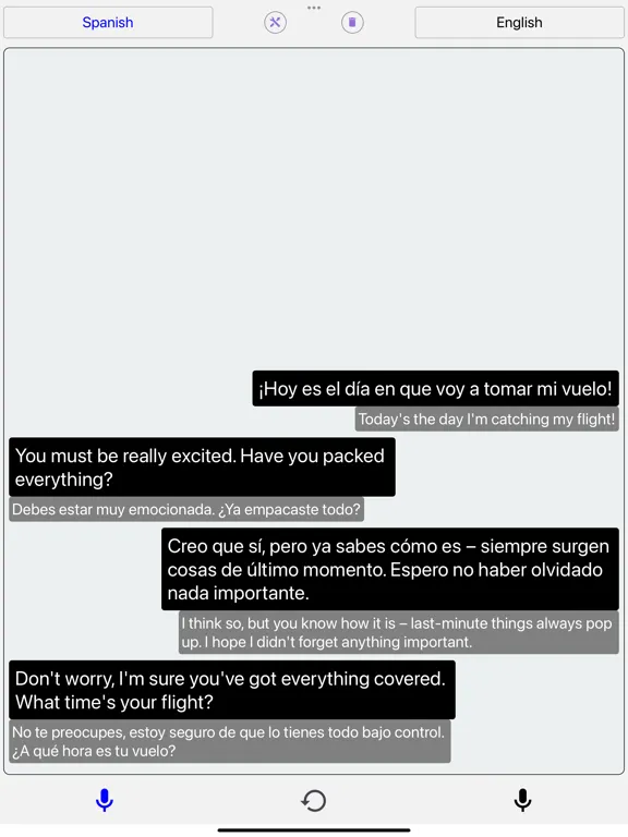 Screenshot di Voice Translator (Interpreter) iPad 