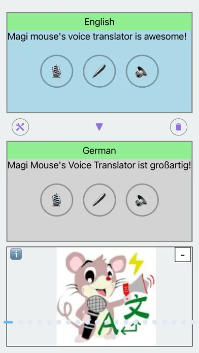 Screenshot di Voice Translator (Interpreter)