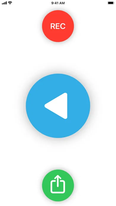 Tangkapan skrin Peep Audio Reverser