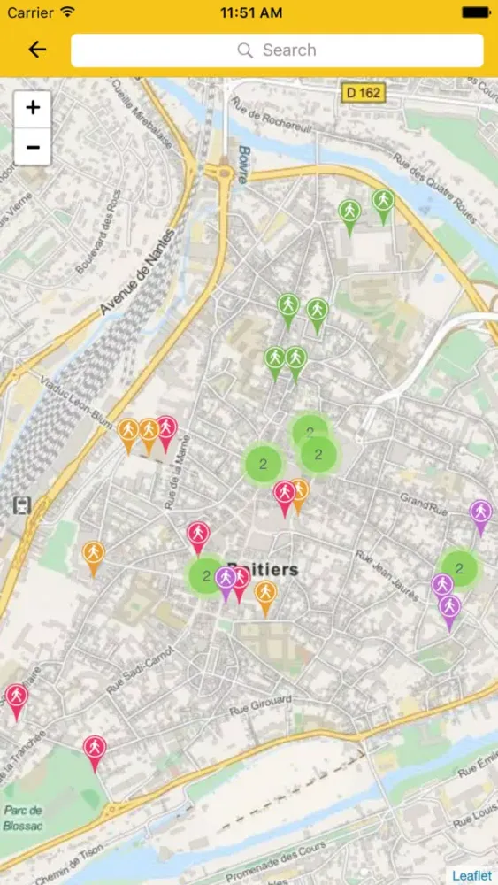 Audio guide of Poitiers 스크린샷