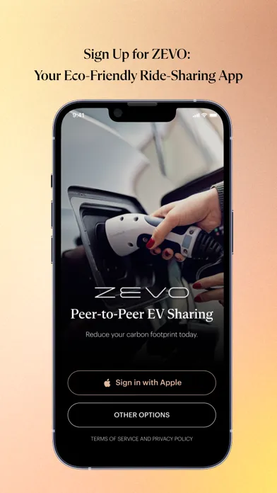 ZEVO - EV Car Sharing 스크린샷