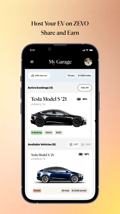 ZEVO - EV Car Sharing 스크린샷