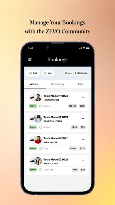 ZEVO - EV Car Sharing 스크린샷