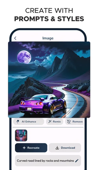 Zexa - AI Art Generator Screenshots