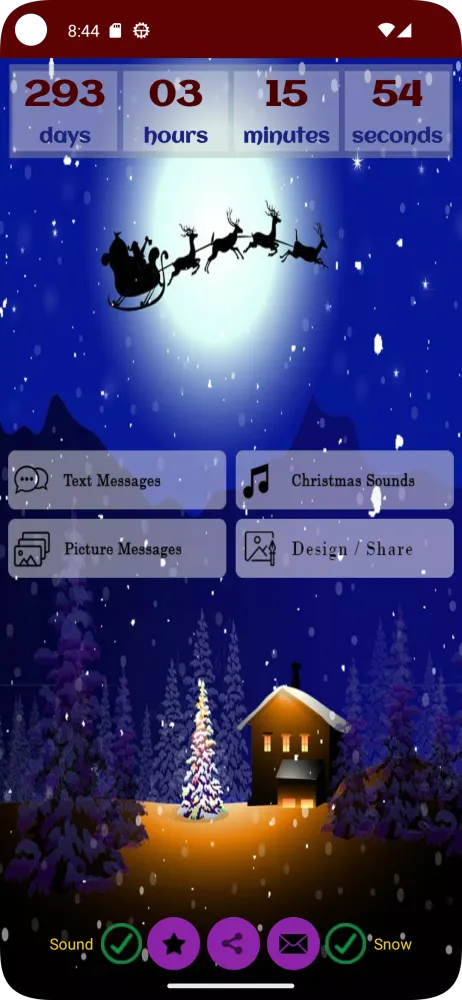 Скриншоты Christmas Wishes & Messages
