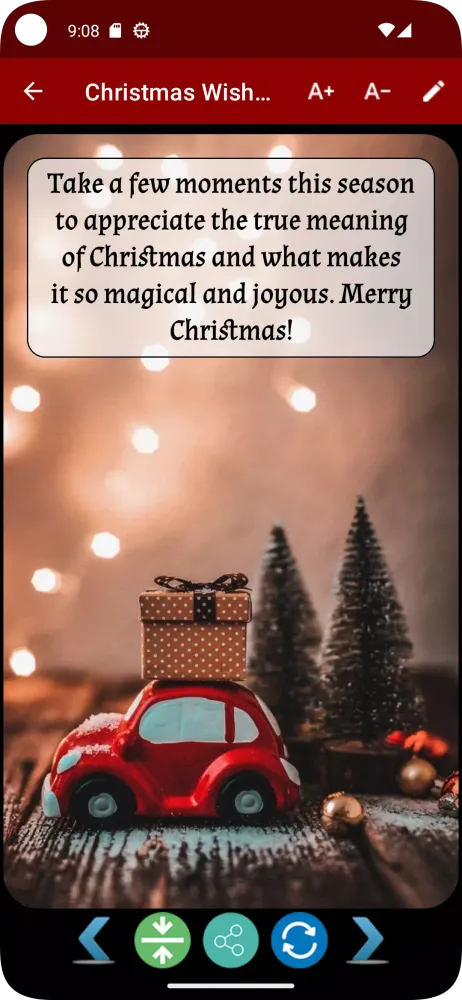 Скриншоты Christmas Wishes & Messages
