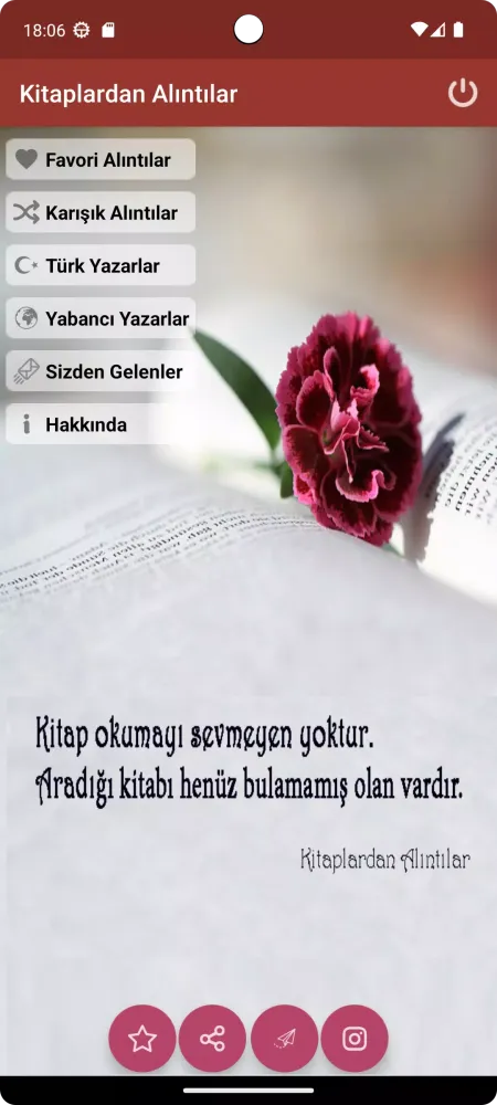 Kitaplardan Alıntılar سکرین شاٹس