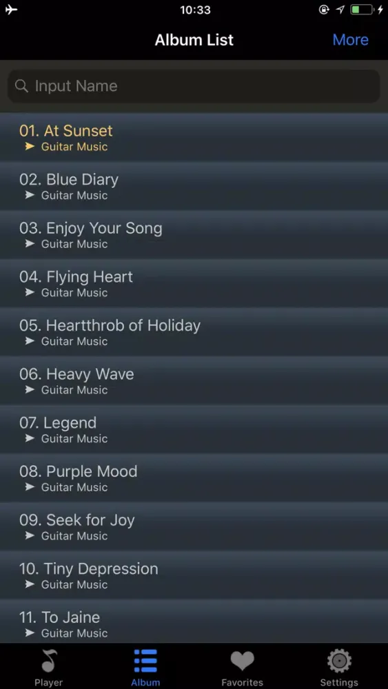 Captures d'écran de guitar music release heart