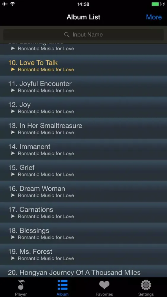 Capturas de tela do romance music - listen to love