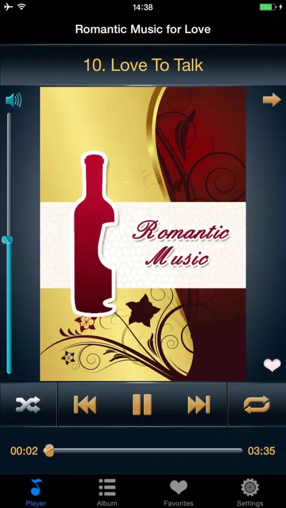 Capturas de tela do romance music - listen to love