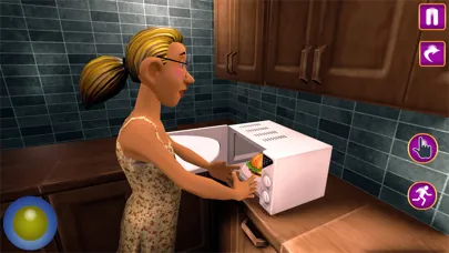 Capturas de tela do Virtual Super Granny 3D Game