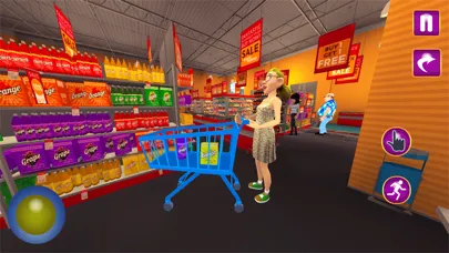 Capturas de tela do Virtual Super Granny 3D Game