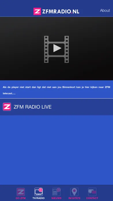 Capturas de tela do ZFM Zoetermeer