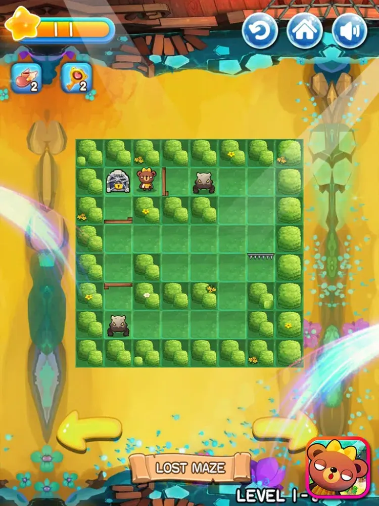 Zrzuty ekranu Panda Fighter-Escape Castle iPad 