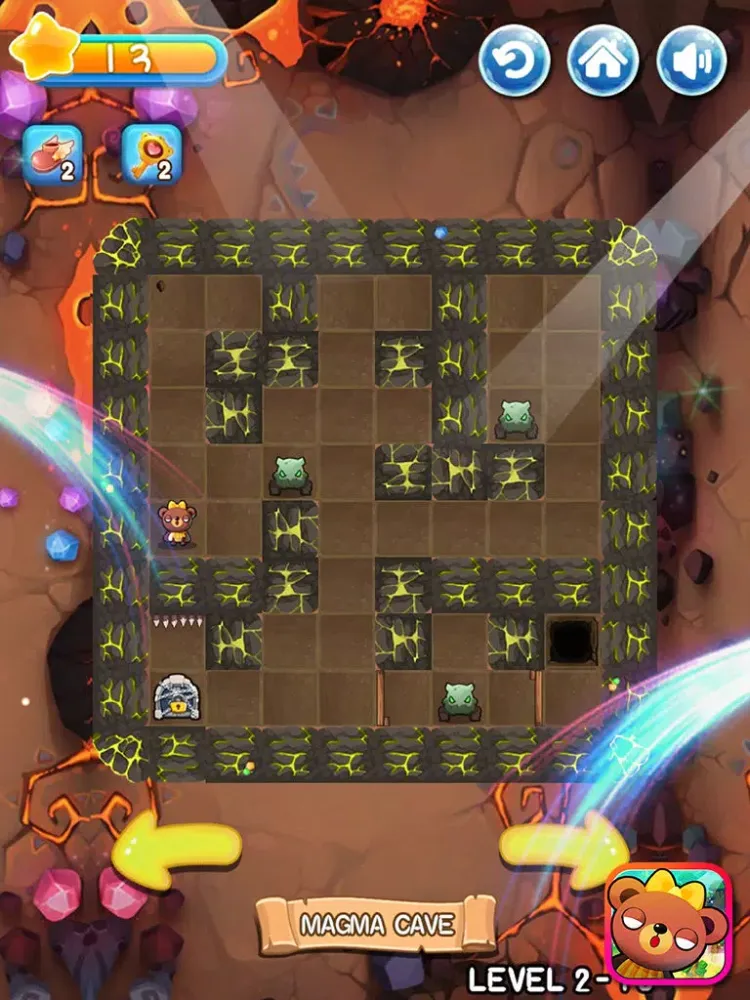 Zrzuty ekranu Panda Fighter-Escape Castle iPad 