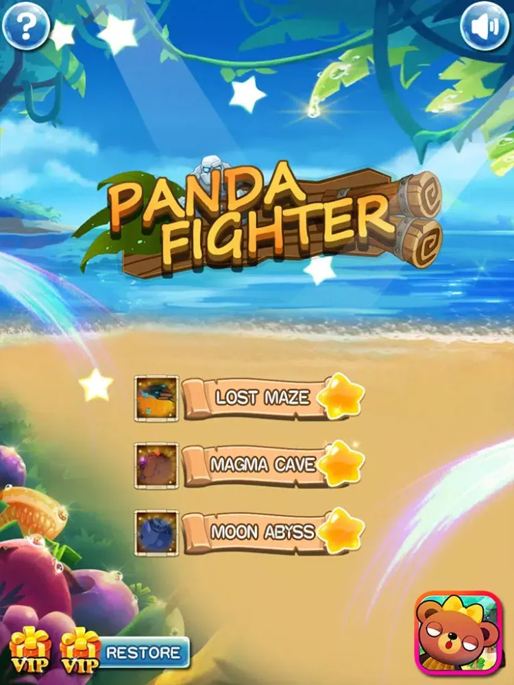 Zrzuty ekranu Panda Fighter-Escape Castle iPad 