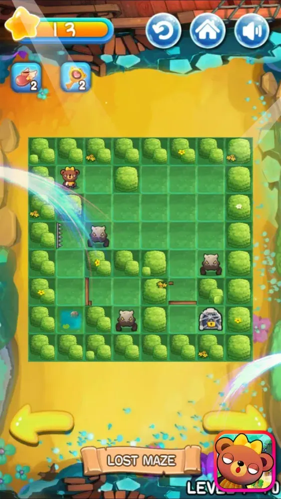Zrzuty ekranu Panda Fighter-Escape Castle