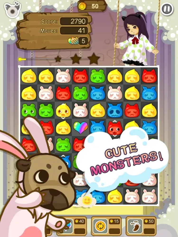 Tangkapan layar Monster Bang iPad 