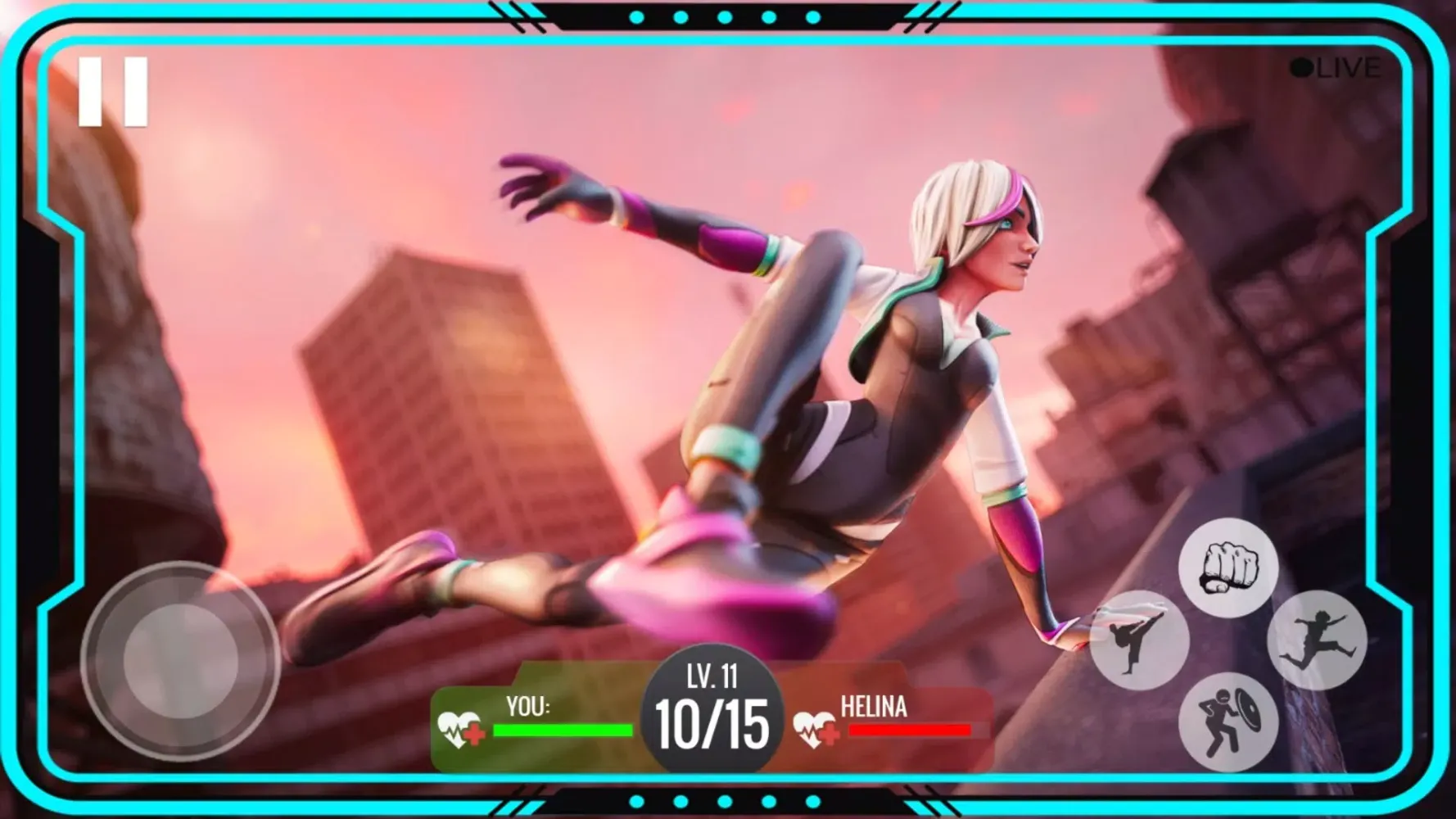 Super Girl Spider Fighter 3d應用截圖