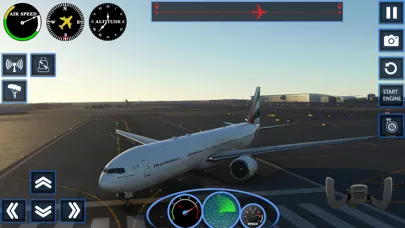 ภาพหน้าจอของ Flight Pilot Airplane Games 3D