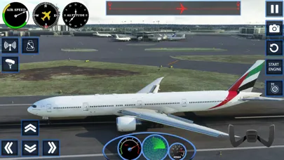 ภาพหน้าจอของ Flight Pilot Airplane Games 3D