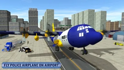 Police Airplane Dog Transport স্ক্রিনশট