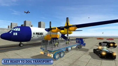 Police Airplane Dog Transport স্ক্রিনশট