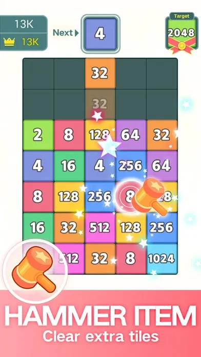 Capturas de tela do NumDrop - Number Puzzle Games