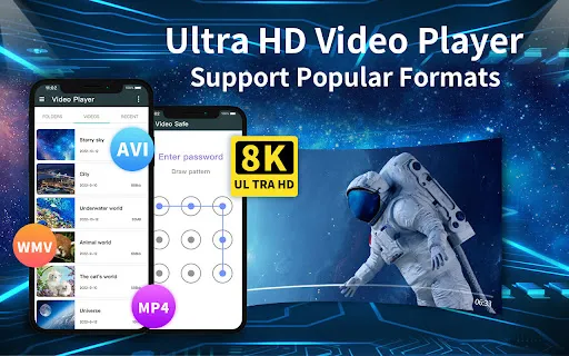 Video Player for Android سکرین شاٹس