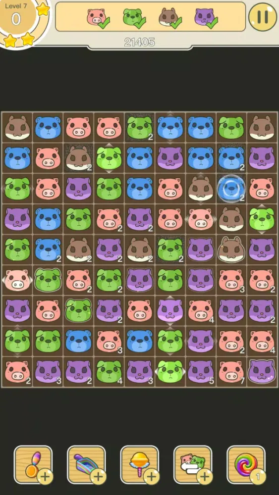 Pig Crush: Classic Puzzle Game Screenshots