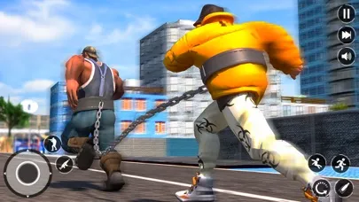Capturas de tela do City Chained Gangster Game
