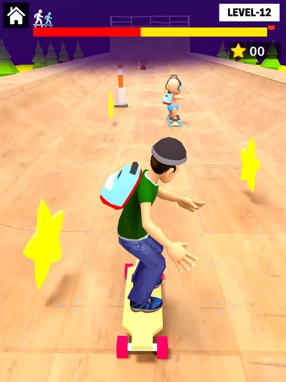 Captures d'écran de Skate Baby Run: Find Daddy iPad 