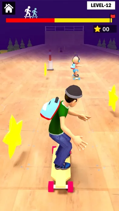 Captures d'écran de Skate Baby Run: Find Daddy